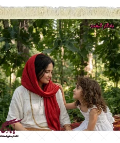 تابلو فرش ماشینی طرح آثار ایرانی مهر مادر کد i99 - یادگار گیفت