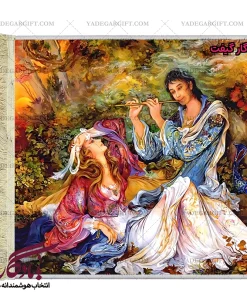 تابلوفرش ماشینی طرح منیاتور نی زن کد mi10 - یادگار گیفت