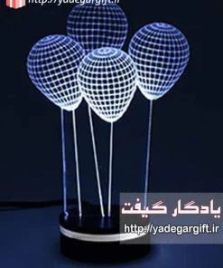 چراغ خواب سه بعدی بالبینگ طرح بادکنک - یادگار گیفت