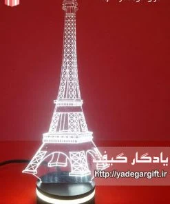 چراغ خواب سه بعدی بالبینگ طرح برج ایفل - یادگار گیفت