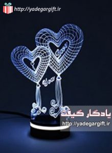 چراغ خواب طرح قلب
