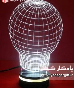 چراغ خواب طرح لامپ