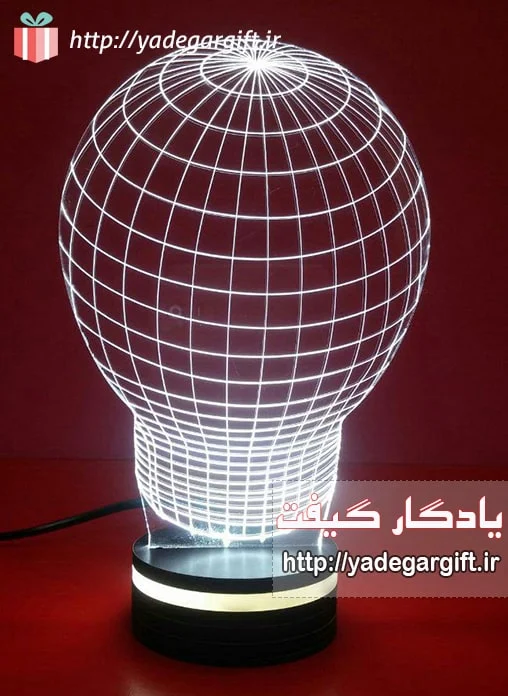 چراغ خواب طرح لامپ