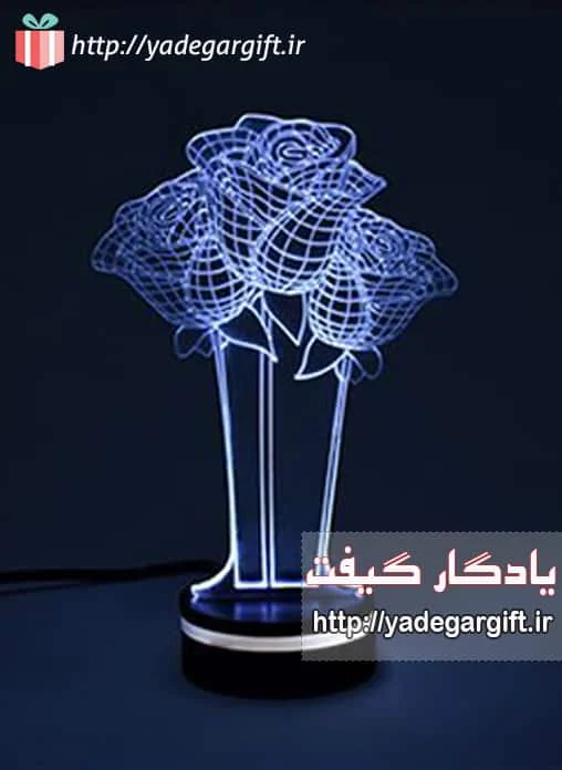 چراغ خواب طرح گل