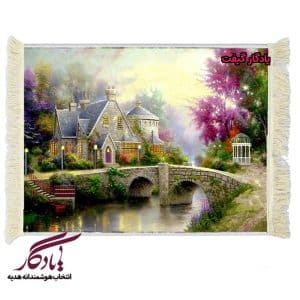 تابلو فرش منظره پل کد m10