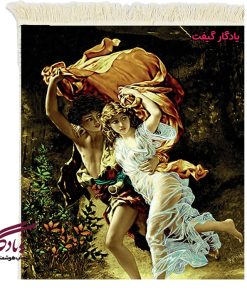 تابلو فرش ماشینی طرح فرانسوی آذرخش کد f13 - یادگار گیفت