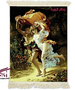تابلو فرش ماشینی طرح فرانسوی آذرخش کد f13 - یادگار گیفت