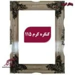 قاب چوبی تابلو فرش کنگره کرم - یادگار گیفت