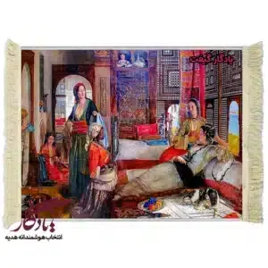 تابلو فرش ملکه حرمسرا کد i17