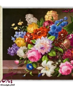 تابلوفرش گل رز و داودی کد g09-1