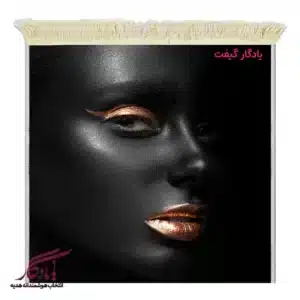 تابلو فرش مدرن طرح نگاه عاشق کد md10-1