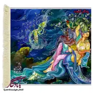 تابلوفرش مینیاتور طرح زیبای ایرانی کد mi04-1