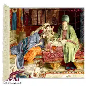 تابلوفرش ایرانی طرح دعانویس کد i43-1