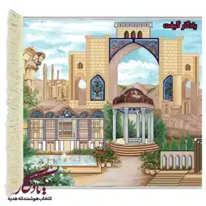 تابلوفرش ایرانی طرح شکوه شیراز کد i38-1