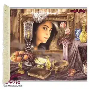 تابلوفرش ایرانی طرح هفت سین کد i36-1