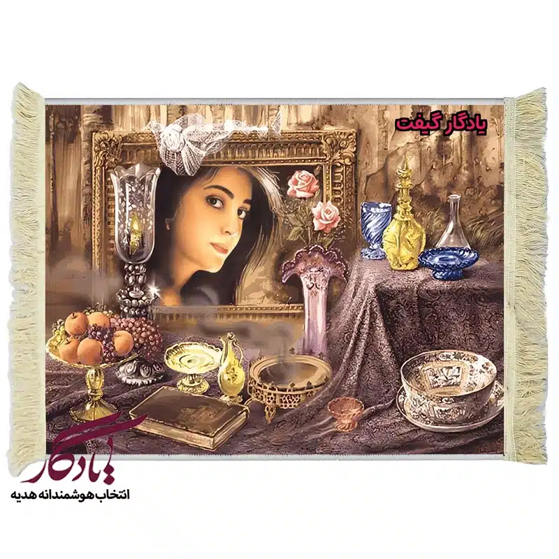تابلو فرش ایرانی طرح هفت سین کد i36