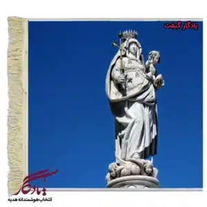 تابلوفرش ماشینی طرح تندیس مادر و فرزند کد t07-1