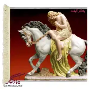 تابلوفرش ماشینی طرح تندیس نجیب برهنه3 کد t11-1