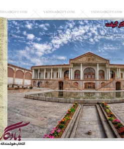 تابلو فرش ماشینی طرح خانه امیر نظام تبریز کد am04 - یادگار گیفت