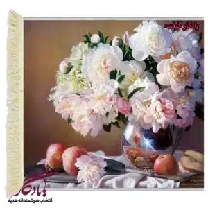 تابلوفرش ماشینی طرح گل های آلاله کد g17-1