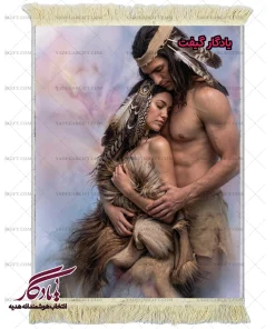 تابلو فرش ماشینی طرح دوشیزه رقص خورشید کد d32 | یادگار گیفت