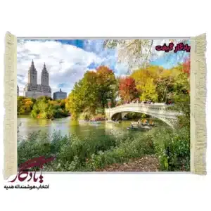 تابلو فرش ماشینی طرح منظره سنترال پارک کد m41
