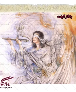 تابلو فرش ماشینی طرح مینیاتور امیدواری کد mi25 - یادگار گیفت