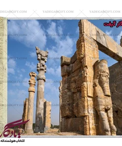 تابلو فرش ماشینی طرح دروازه ملل کد am14 | یادگار گیفت