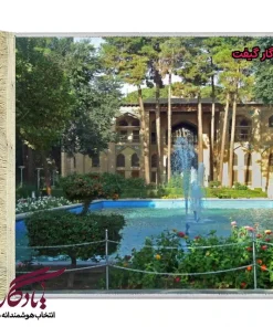 تابلو فرش ماشینی طرح کاخ 8 بهشت کد am12-1