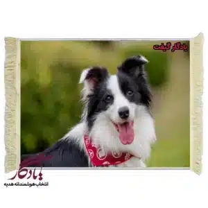 تابلو فرش ماشینی طرح حیوانات بردرکولی کد h46