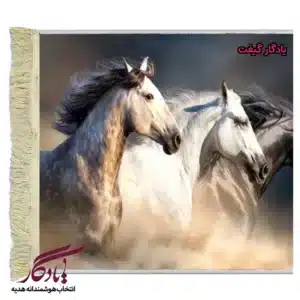 تابلو فرش ماشینی طرح حیوانات سه همراه کد h30-1