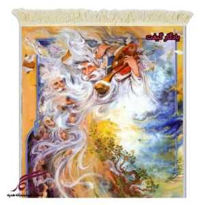 تابلو فرش ماشینی طرح مینیاتور از غبار به غبار کد mi38-1