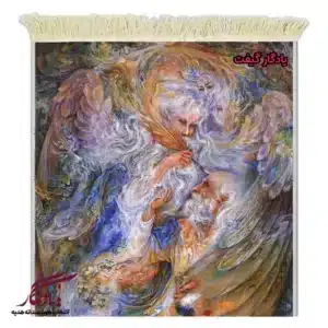 تابلو فرش ماشینی طرح مینیاتور تنفس از طریق کد mi67-1