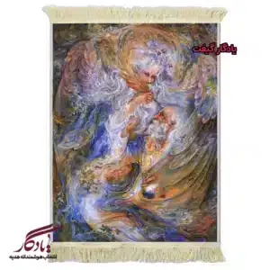 تابلو فرش ماشینی طرح مینیاتور تنفس از طریق کد mi67