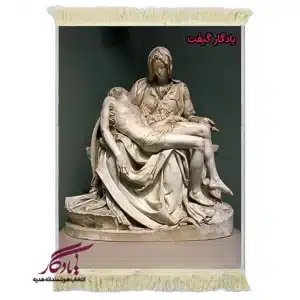 تابلو فرش ماشینی طرح تندیس پیتا کد t18