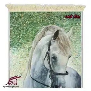 تابلو فرش ماشینی طرح حیوانات تمثال نجابت کد h99-1