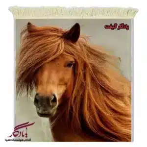 تابلو فرش ماشینی طرح حیوانات زیبای ایسلندی کد h94-1