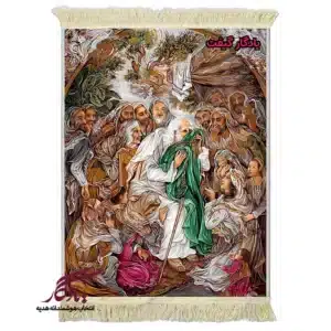 تابلو فرش ماشینی طرح مینیاتور بوی پیراهن یوسف کد mi83