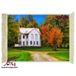 تابلو فرش ماشینی طرح منظره عمارتی در نیویورک کد m138