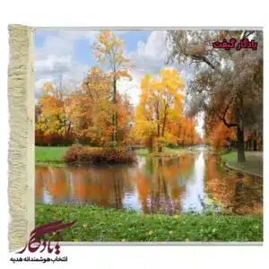 تابلو فرش ماشینی طرح منظره پارک کاترین کد m148-1
