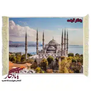 تابلو فرش ماشینی طرح منظره مسجد سلطان احمد کد m231