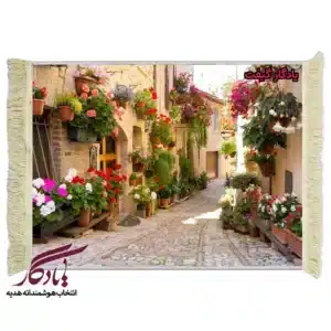 تابلو فرش ماشینی طرح منظره زیبایی های ایتالیا کد m246