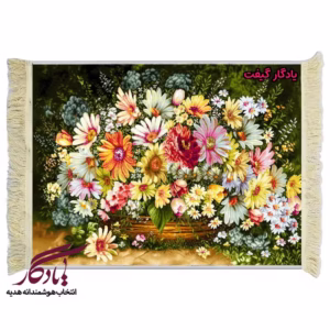 تابلو فرش ماشینی طرح گل های وحشی کد g53