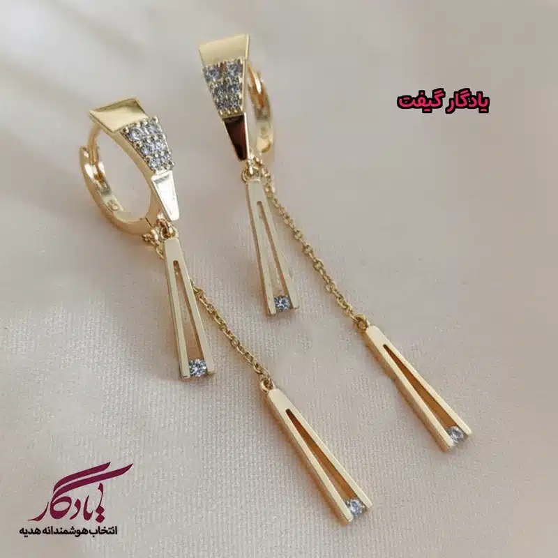 گوشواره ژوپینگ آویز سانیل کد x100