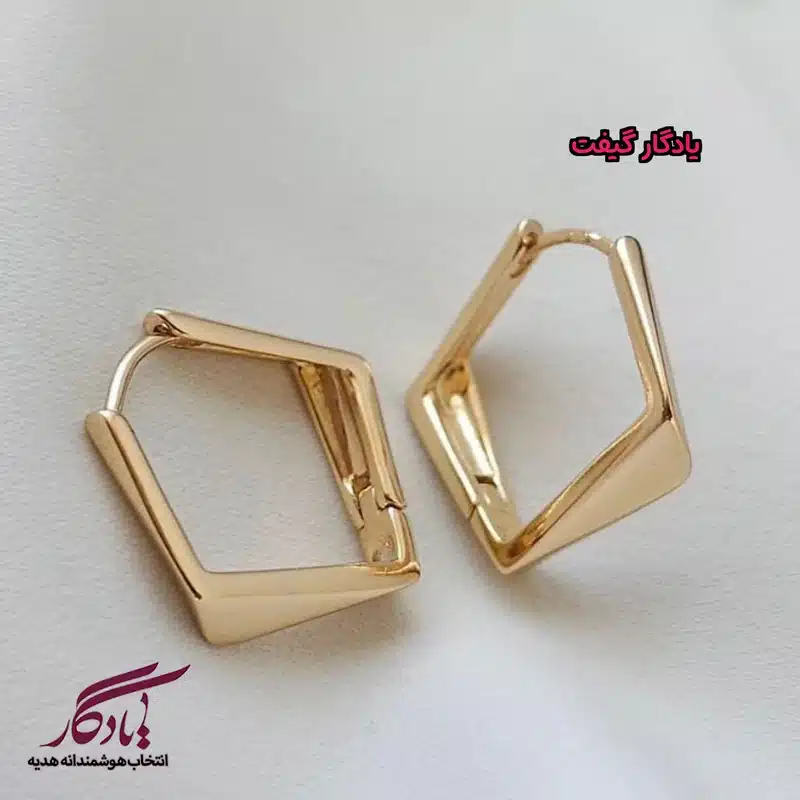 گوشواره ژوپینگ چند وجهی کد x103