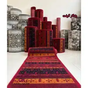 فرش کناره طرح عشایری 700 شانه کد KF04