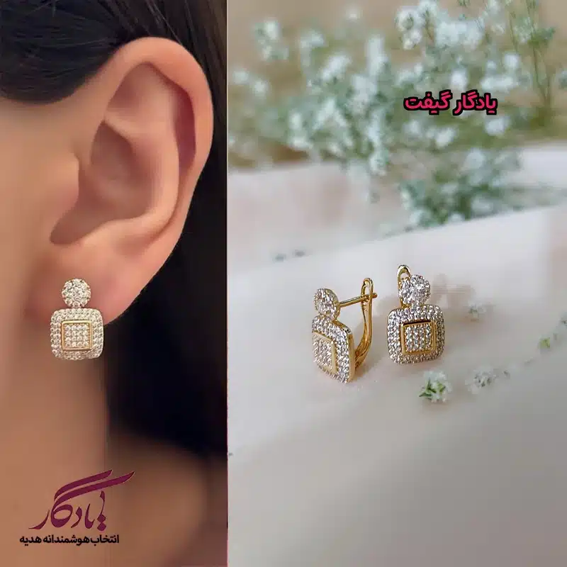 گوشواره ژوپینگ چنل کد x106 -1