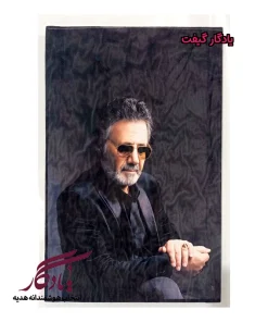 بوم مخمل طرح پرتره استاد معین کد b01