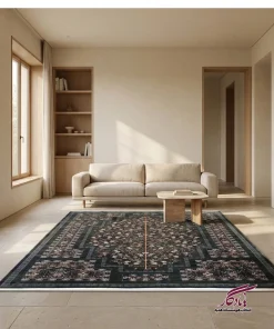 فرش طرح درختی ۱۲۰۰ شانه گل برجسته (کلکسیون آوانگارد) - یادگار گیفت