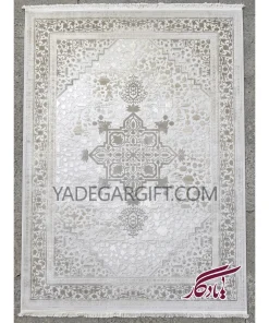 فرش۱۲۰۰ شانه گل برجسته موکا کد ۳۰۶۰ - یادگار گیفت
